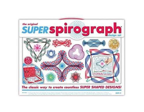LOCAL STOCK!!! Super Spirograph 75-piece Jumbo Kit (50th Anniversary Edition)