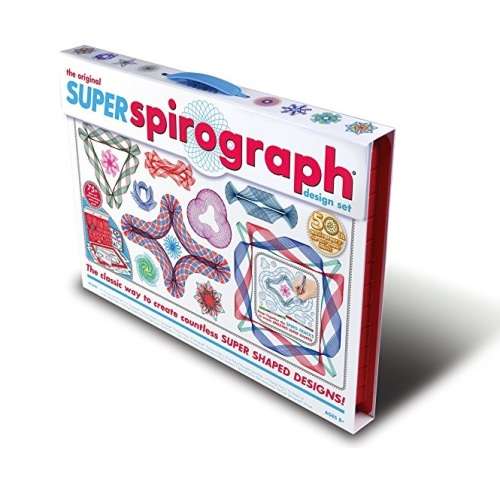 LOCAL STOCK!!! Super Spirograph 75-piece Jumbo Kit (50th Anniversary Edition)