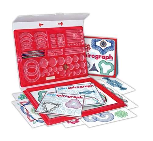 LOCAL STOCK!!! Super Spirograph 75-piece Jumbo Kit (50th Anniversary Edition)
