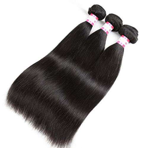 Brazilian Hair 3 Bundles 8A Unprocessed Straight Human Hair 16 18 20 inches