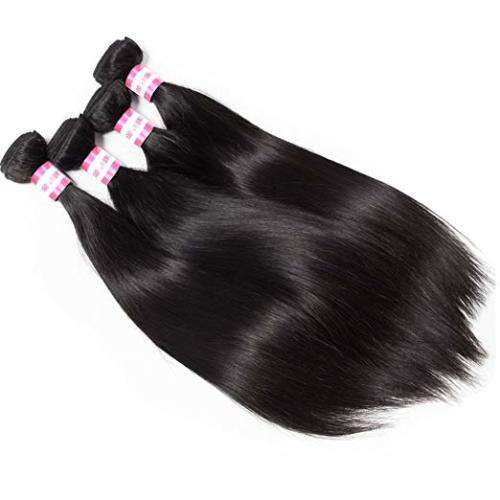 Brazilian Hair 3 Bundles 8A Unprocessed Straight Human Hair 16 18 20 inches