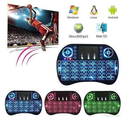 Mini Backlit Wireless Touchpad Keyboard & Mouse - SA stock