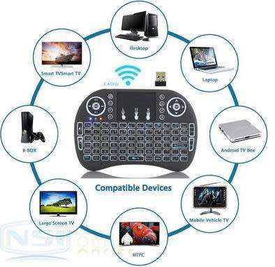 Mini Backlit Wireless Touchpad Keyboard & Mouse - SA stock