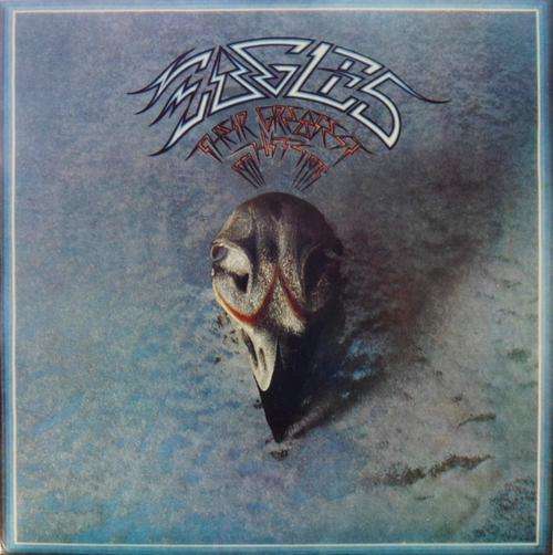 EAGLES: THEIR GREATEST HITS 1971-1975 - Portugal ASYLUM RECORDS pressing, compilation LP