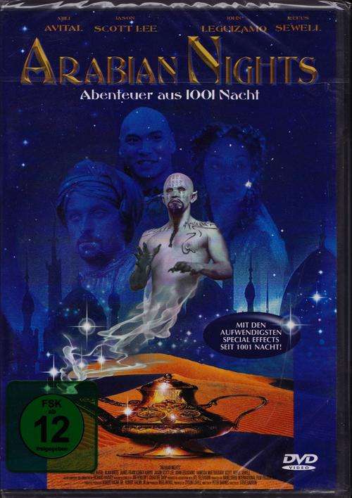 ARABIAN NIGHTS: ABENTEUER AUS 1001 NACHT - TV MINISERIES DVD, English or German, (BRAND NEW, SEALED)