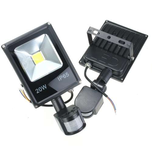 20W MOTION SENSOR LED FLOODLIGHT