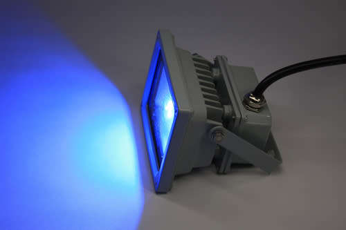 10W Blue LED Floodlight