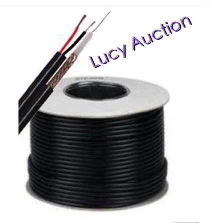 RG59 & Power cable for CCTV camera's, 100 Meters (2 on auction