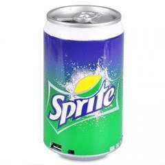 sprite Shape Design Can Audio MP3 Speaker