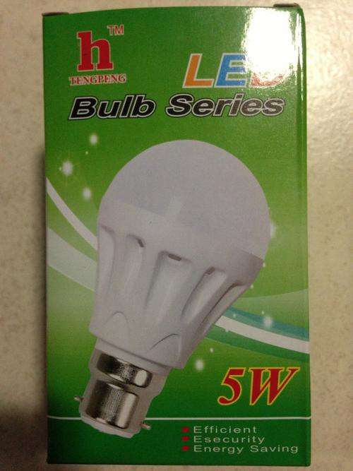 5W LED LIGHT BULBS: 220V BAYONET CAP B22