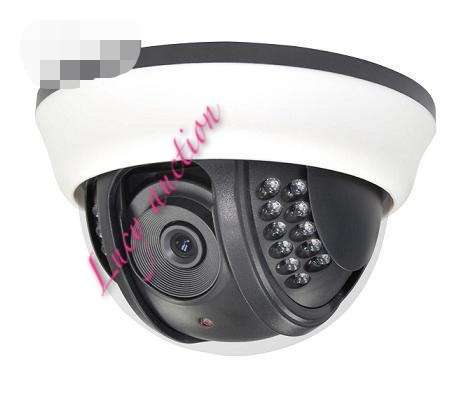 CCTV DOME CAMERA 1/3" CMOS Color 700TVL Indoor 24 IR LED for Day / night 6mm