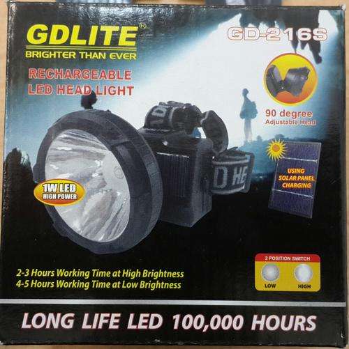 GDLITE SOLAR HEAD LIGHT