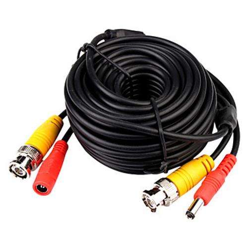 20 METRES (VIDEO + POWER ) 2 IN 1 CABLE WITH CONNECTORS