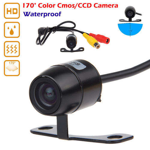 12V Mini Color CCD Reverse Backup Car Front Rear View Camera Night Vision