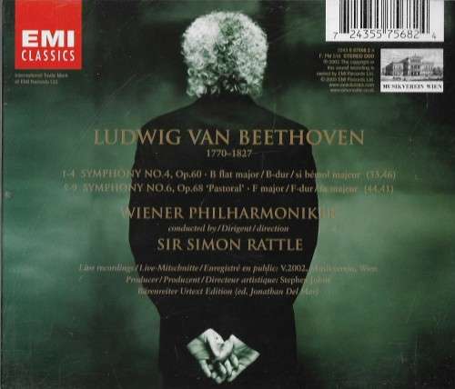 Beethoven: Symphonis Nos 4 & 6
