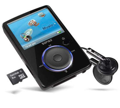 Sansa Fuze 4GB Mp3 and video player with micro sd slot**LIMITED STOCK**