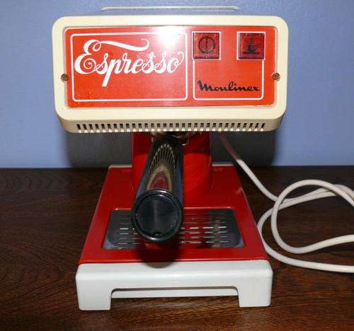 Vintage Moulinex Espresso Coffee Machine - CRAZY START