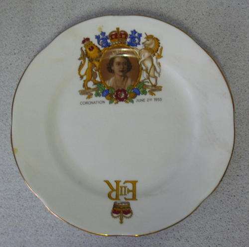 Adderley "QUEEN ELIZABETH II" WALL PLATE - CRAZY START