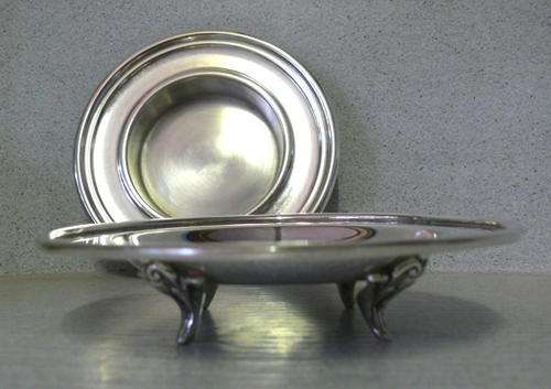 2 Beautiful Silver Plated Dishes - Perfect condition!