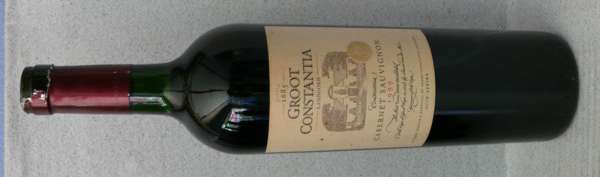 For the Connoisseur: 1999 Groot Constantia Cabernet Sauvignon