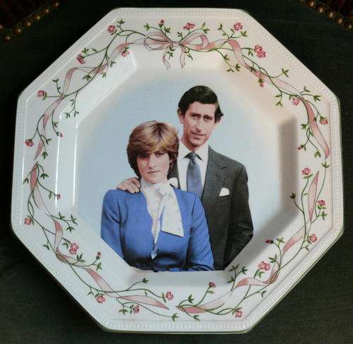 Collectors Wall Plate Marriage of Prince Charles and Lady Diana Spencer 29.07.1981