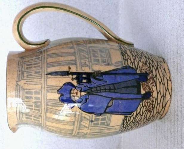 Royal Doulton "Night Watchman" Collector Jug D3190 CA. 1909