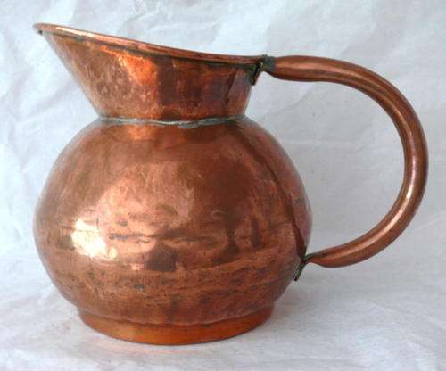 Beautiful Big Copper Water Jug in excellent Condition