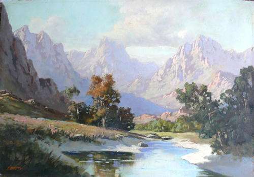 Titta Fasciotti (South African 1927-1993) Oil on Board - 50% Discounted! Last Chance!