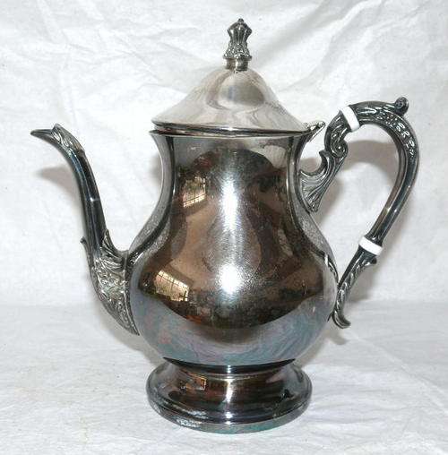 Lovely Hand Made Silver Plated Coffee Pot