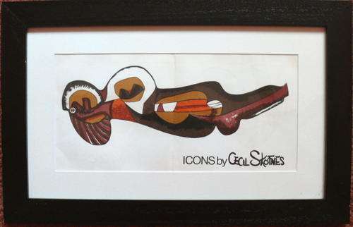 Icons by Cecil Skotnes - Exquisit Lithograph - What a beautiful find!