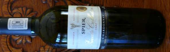 For the Connoisseur: Spier Private Collection 2002 Chardonnay