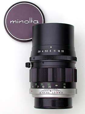 Minolta Auto Tele ROKKOR-PG 1:2.8 f=135mm