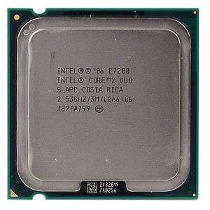 INTEL E7200 CORE 2 DUO CPU 2.53GHz WITH ORIGINAL HEATSINK & FAN