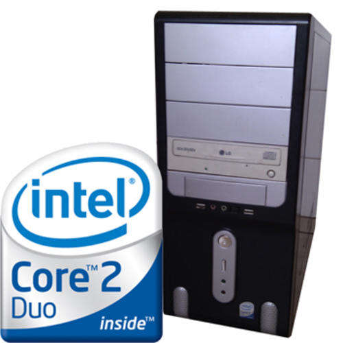 GENUINE INTEL CORE 2 DUO COMPLETE COMPUTER ** NO RESERVE **