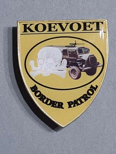 Koevoet Fantasy shoulder flash