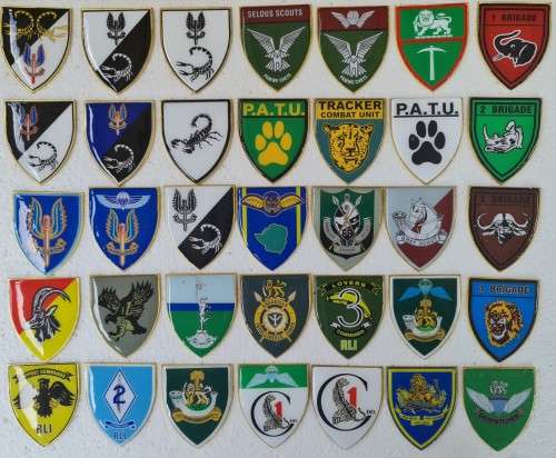 Rhodesian Fantacy Shoulder Flash Set