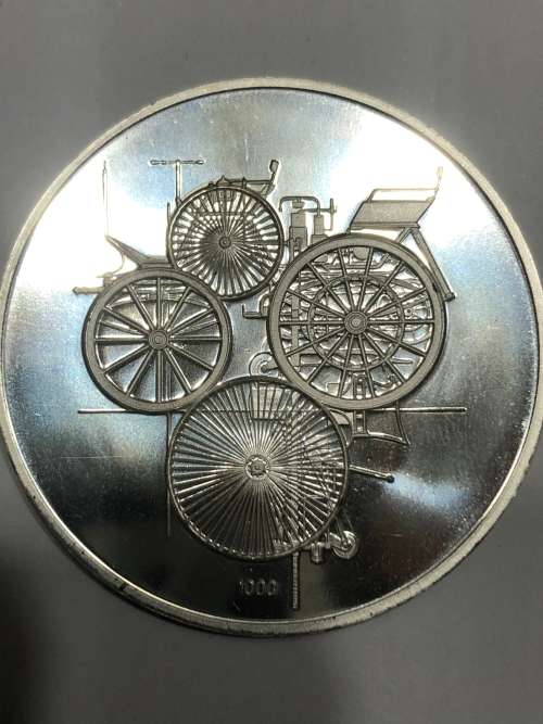 Mercedes Benz Silver Coin