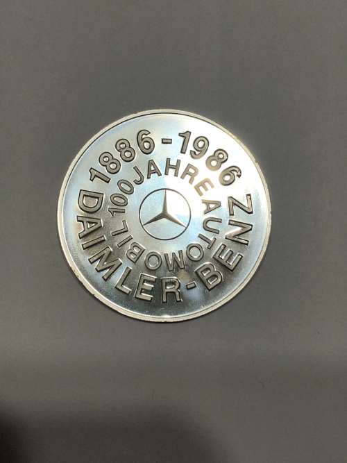 Mercedes Benz Silver Coin