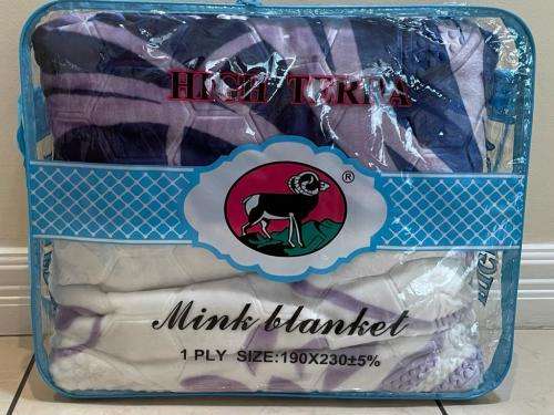 1-Ply Mink Blanket - Queen Size