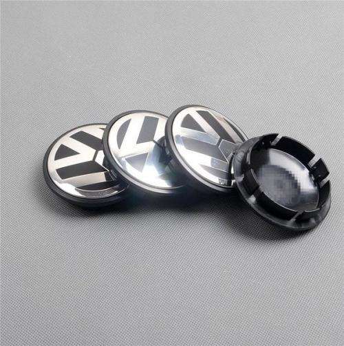 VW 56MM CENTRE CAPS / HUB CAP SET (4 PIECES)