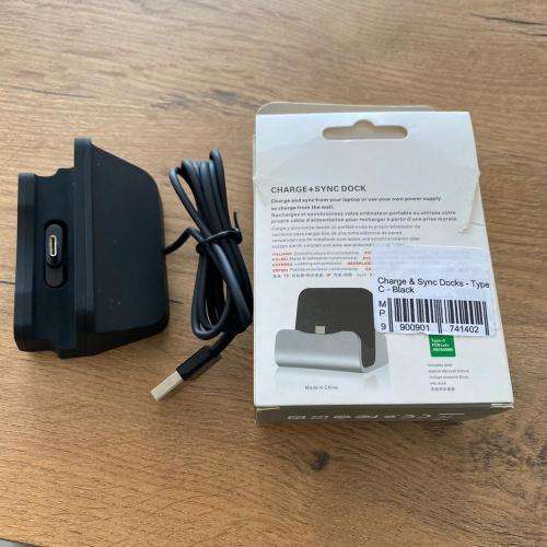 Charge and sync dock for type c smartphones