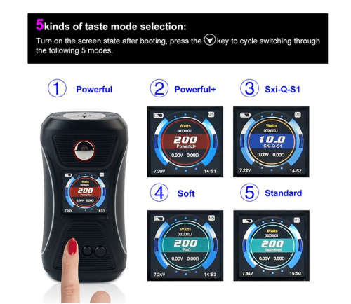 GTRS Vboy 200W TC Box Mod