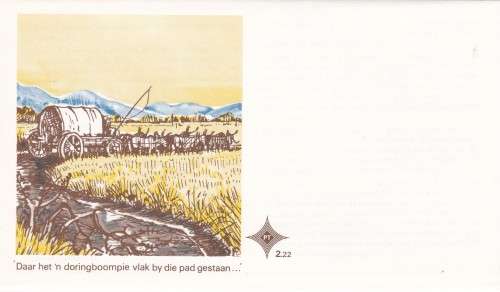 Daar het n doringboompie vlak by die pad gestaan