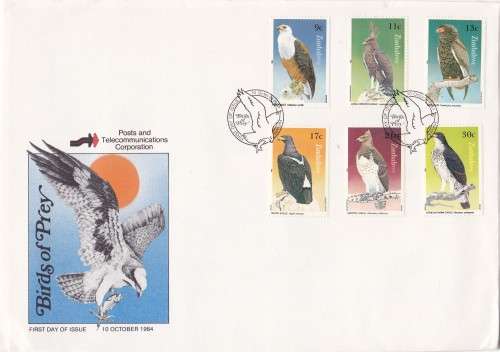 Birds of Prey Zimbabwe FDC
