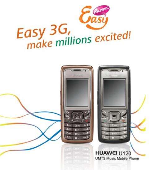 HAUWEI U120 (MUSIC,3G CELLPHONE)