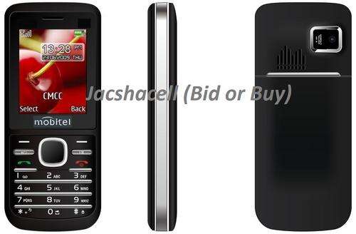 MOBITEL 710 (BLACK) (BRAND NEW) (DUAL SIM,CAMERA,FM,TORCH,MP3,ETC...)