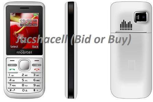 MOBITEL 710 (WHITE) (BRAND NEW) ( (DUAL SIM,CAMERA,FM,TORCH,MP3,ETC...)