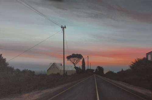 DUSK FROM RUNCIMAN DRIVE, SIMONSTOWN