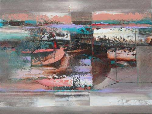 STUNNING ABSTRACT BY RICK BECKER