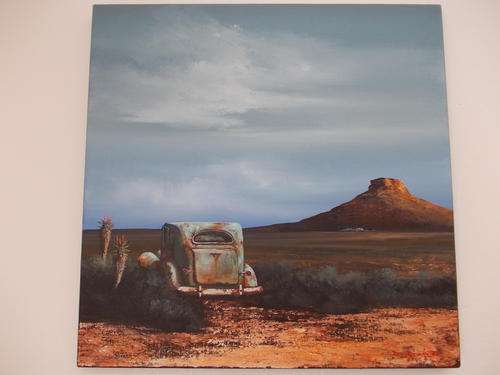 "Abandoned" by Rick Becker - see close up images below